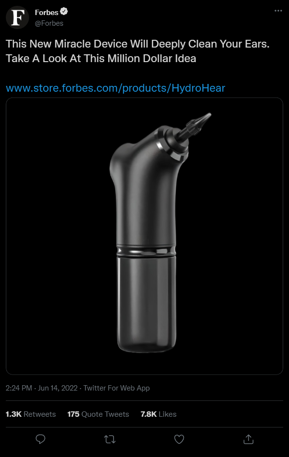 HydroHear- Ear Cleaner